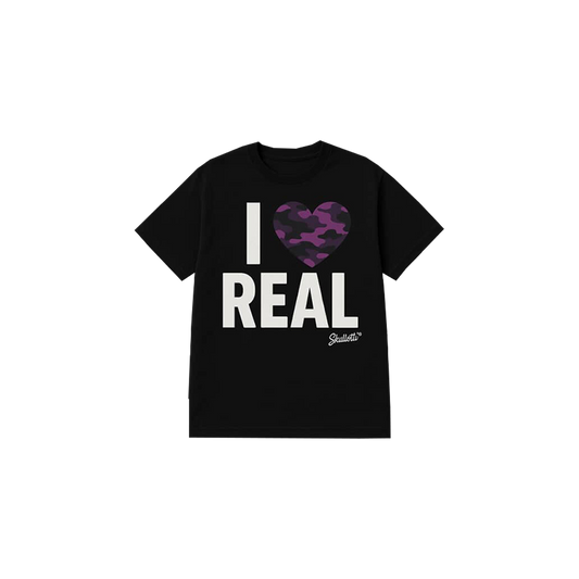 "I 💜 REAL" T SHIRT